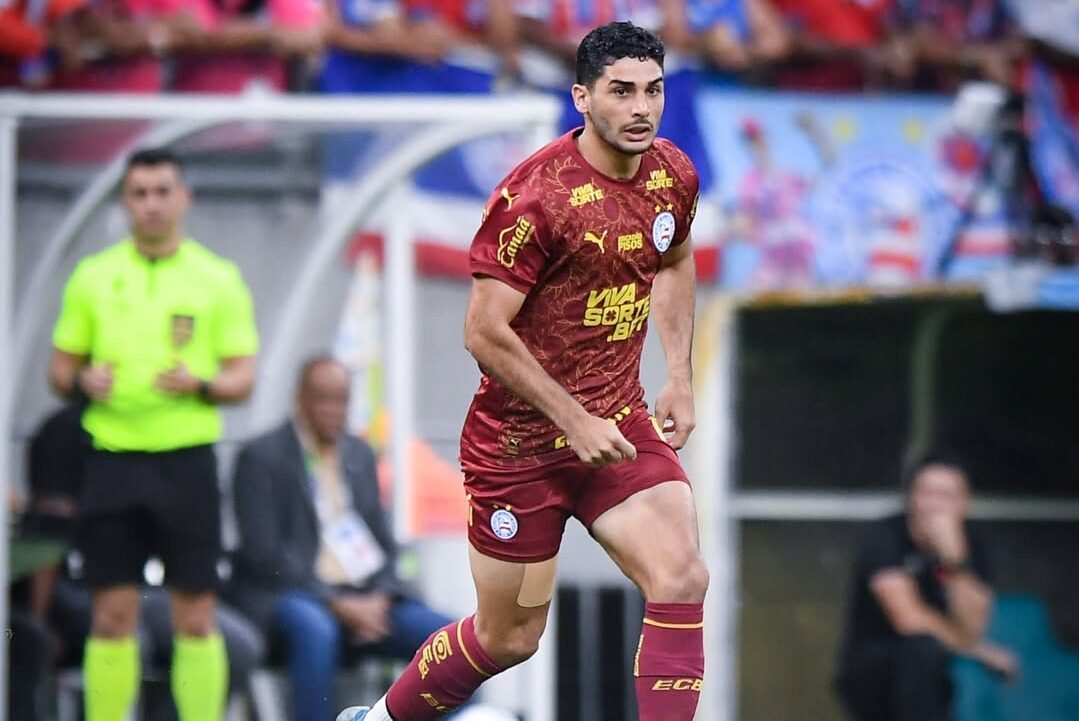 Bahia perde Michel Araújo para o restante da temporada por lesão