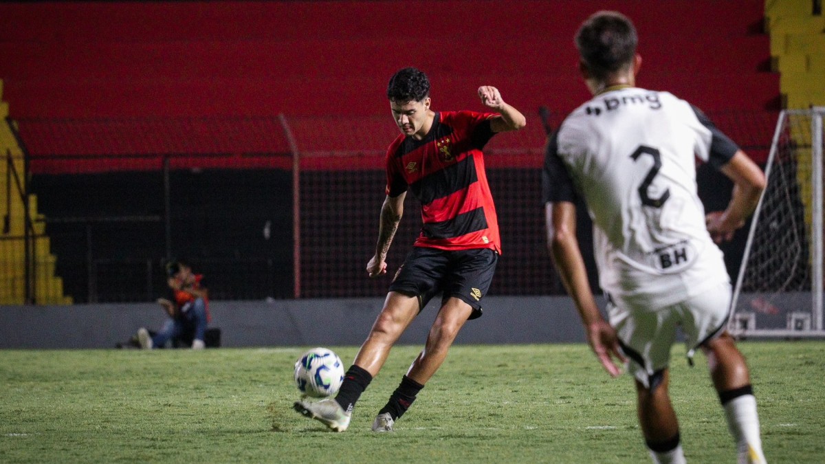 Sport perde do Atlético-MG e está eliminado da Copa do Brasil Sub-20