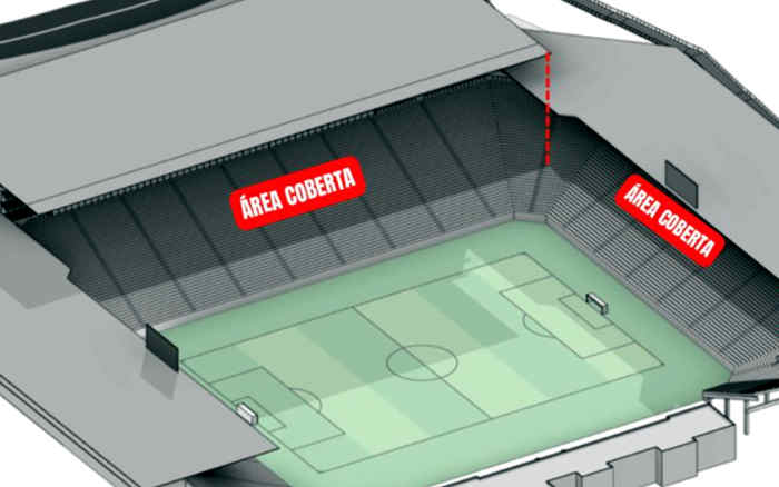 Com projeto de R$ 405 milhões, Vitória quer Arena Barradão até 2029; veja imagens