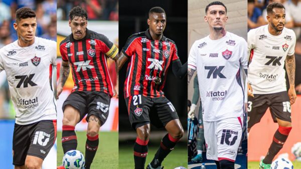 Jogadores que não enfrentam o Botafogo - Foto: Victor Ferreira/EC Vitória