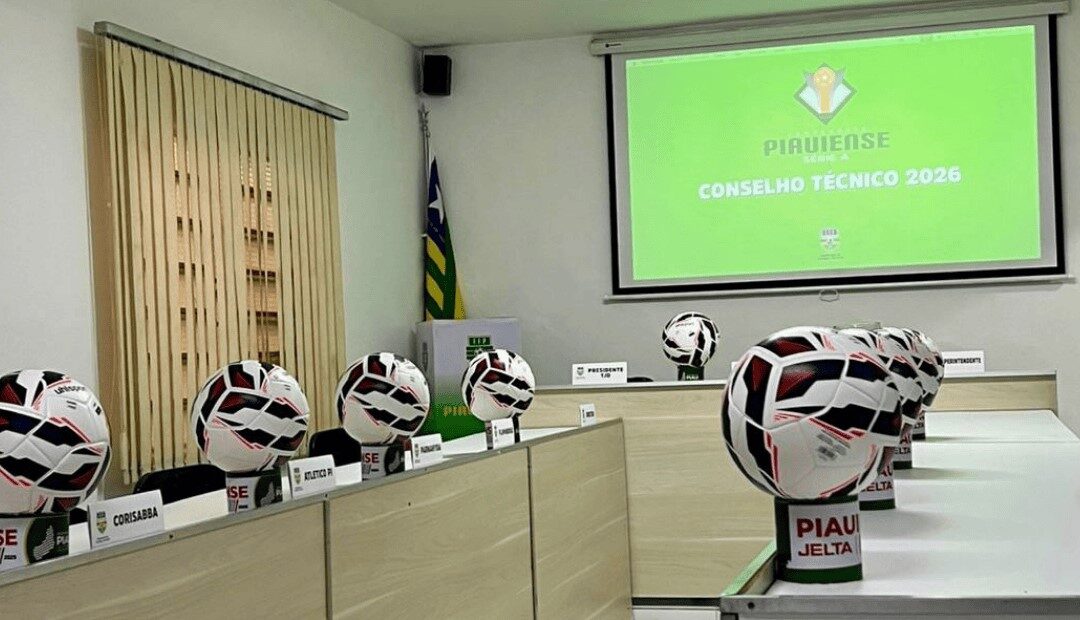 Federação divulga tabela detalhada do Campeonato Piauiense 2026