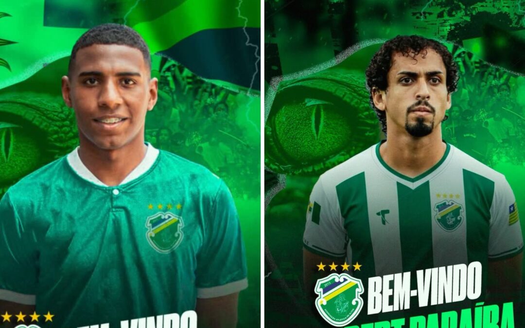 Altos anuncia as contratações do lateral Joaquín Ferreira, da base do Peñarol, e do volante Hebert Paraíba