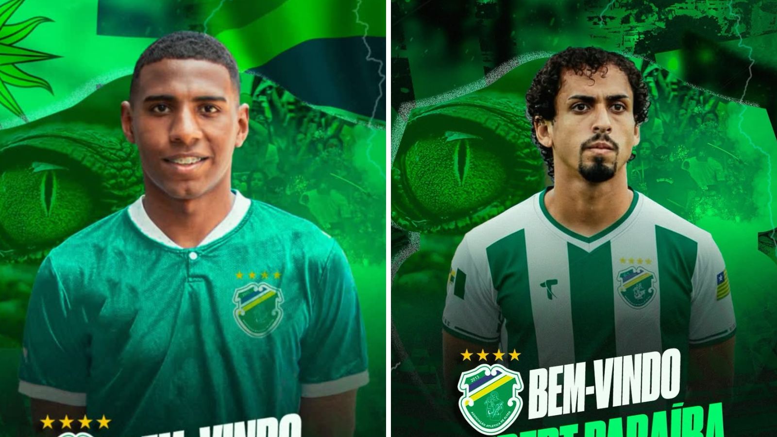 Altos anuncia as contratações do lateral Joaquín Ferreira, da base do Peñarol, e do volante Hebert Paraíba