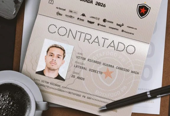 Botafogo-PB anuncia contratação do lateral Vitor Ricardo, ex-Fortaleza 1 Vitor Ricardo - Lateral-Direito - Botafogo-PB