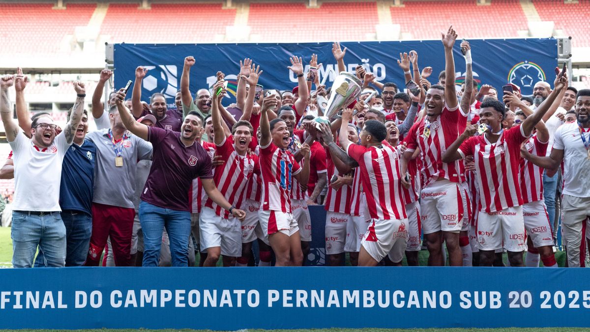 Santa Cruz e Náutico pelo Campeonato Pernambucano Sub-20 2025