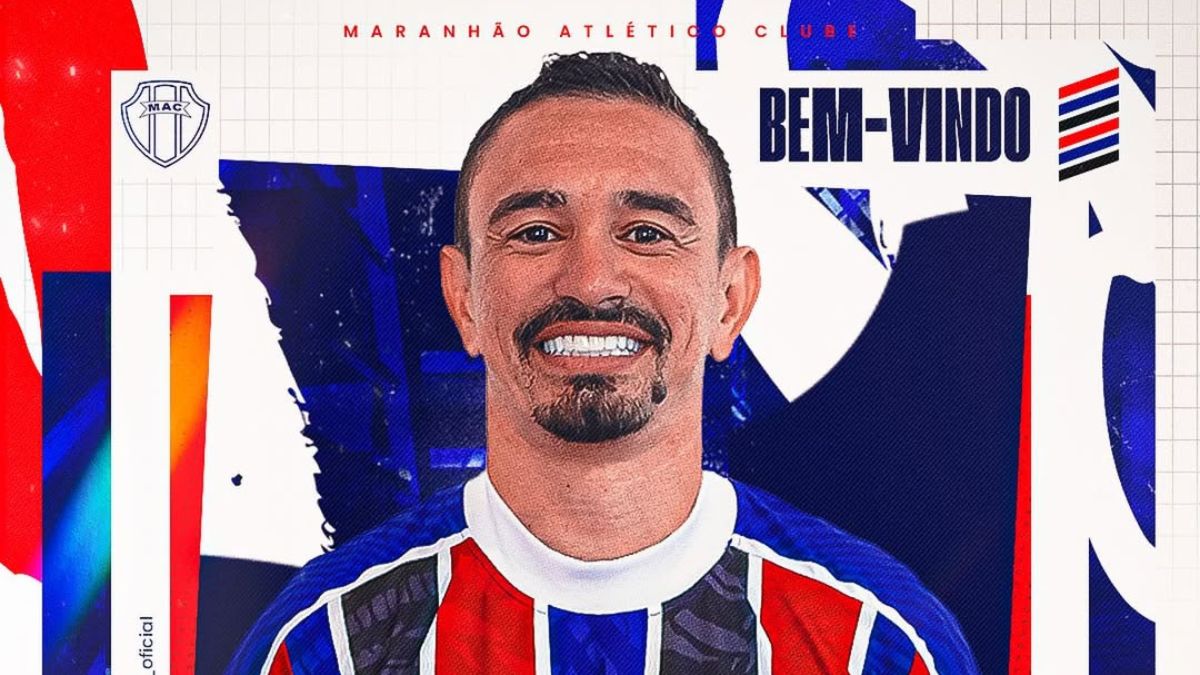 Atacante Pimentinha, de 38 anos, é anunciado pelo Maranhão