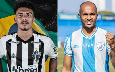 Santa Cruz contrata o lateral-direito Hamilton, ex-Atlético-MG, e o atacante Quirino, ex-Londrina