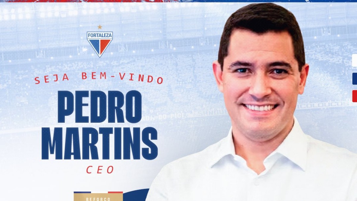 Fortaleza anuncia Pedro Martins como novo CEO, substituindo Marcelo Paz