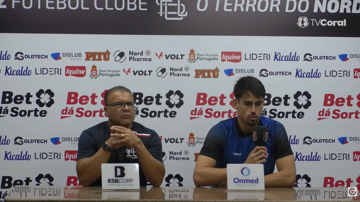 Santa Cruz: Gabriel Souza fala em ambição, disputa por posição e foco no acesso em sua apresentação