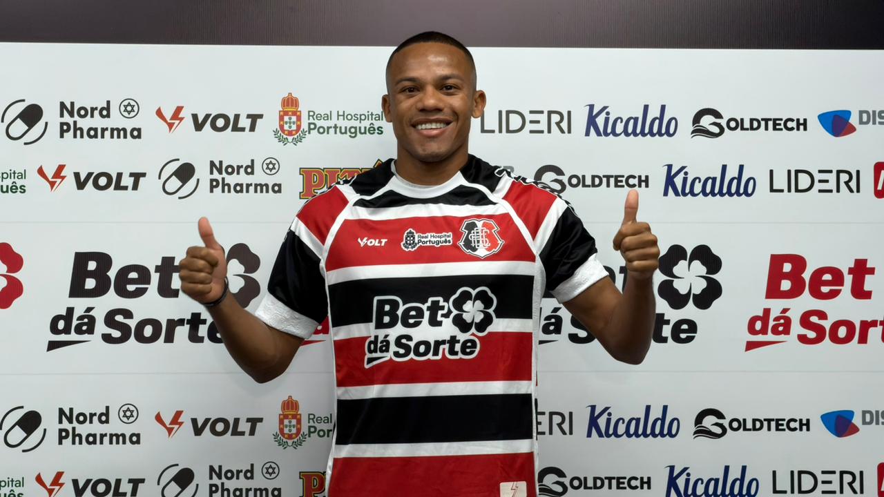 Robinho traça objetivos para temporada no Santa Cruz e mira acesso à Série B