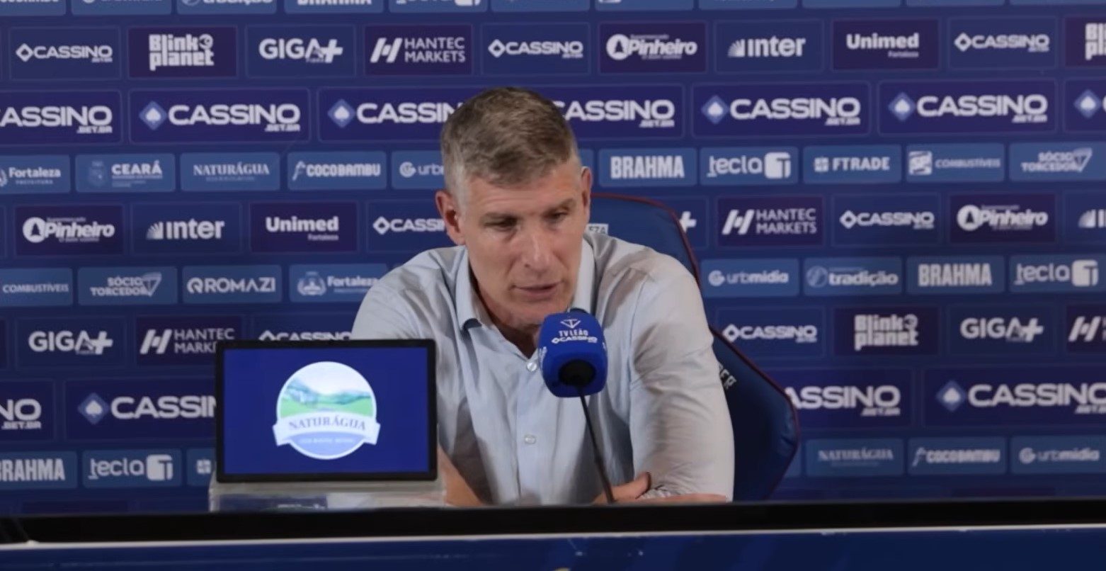 Palermo destaca confiança do Fortaleza na reta final da Série A e exalta apoio da torcida no Castelão