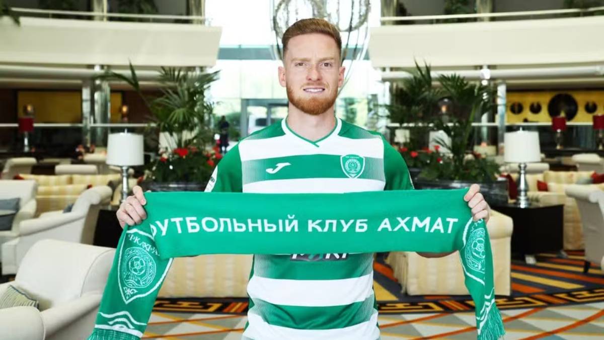 Sport busca informações sobre Lucas Lovat, do Akhmat Grozny, da Rússia; atleta defendeu o Goiás em 2025