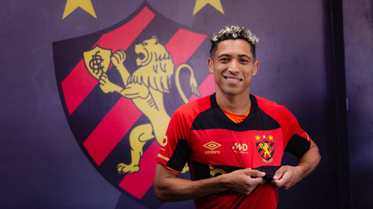 “Oportunidade da minha vida”, diz Marlon Douglas em apresentação no Sport