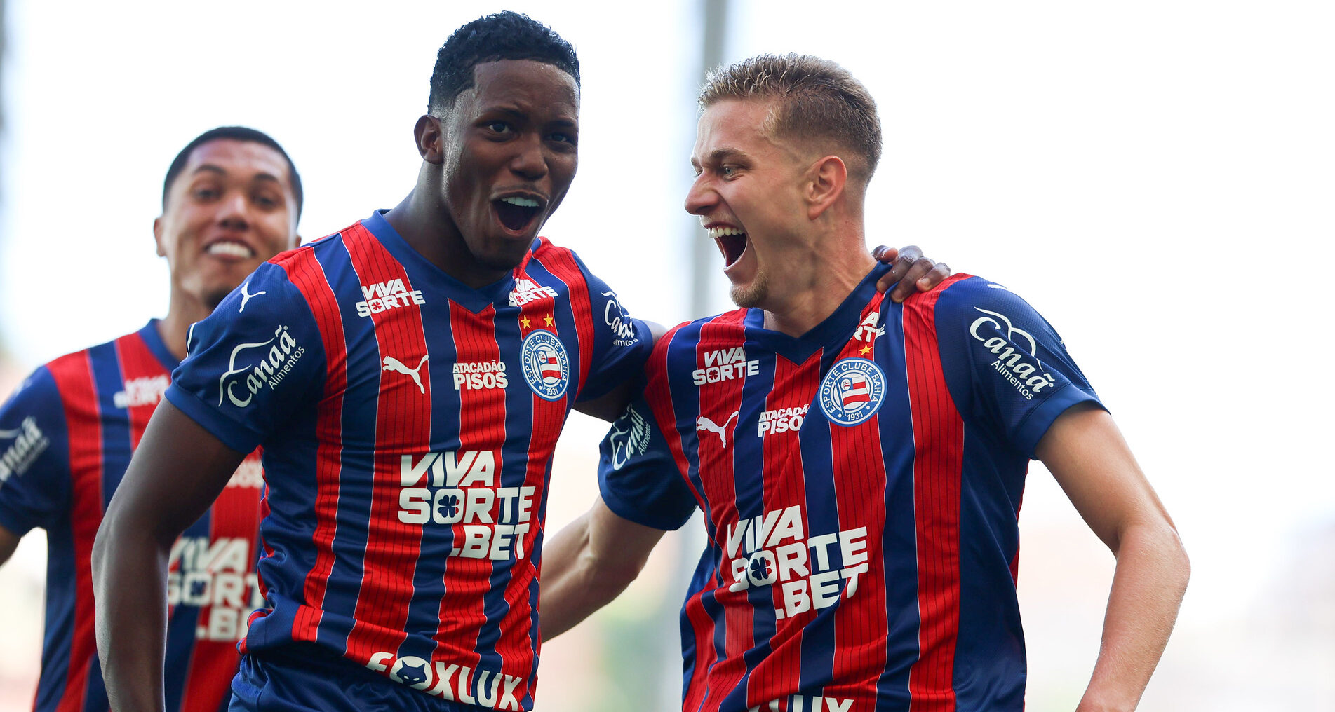 Bahia: Ruan Pablo será operado após lesionar o tornozelo no Ba-Vi 1 Ruan Pablo e Jota - Bahia