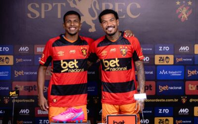 Davi Gabriel e Zé Gabriel são apresentados e prometem raça e identificação com o Sport