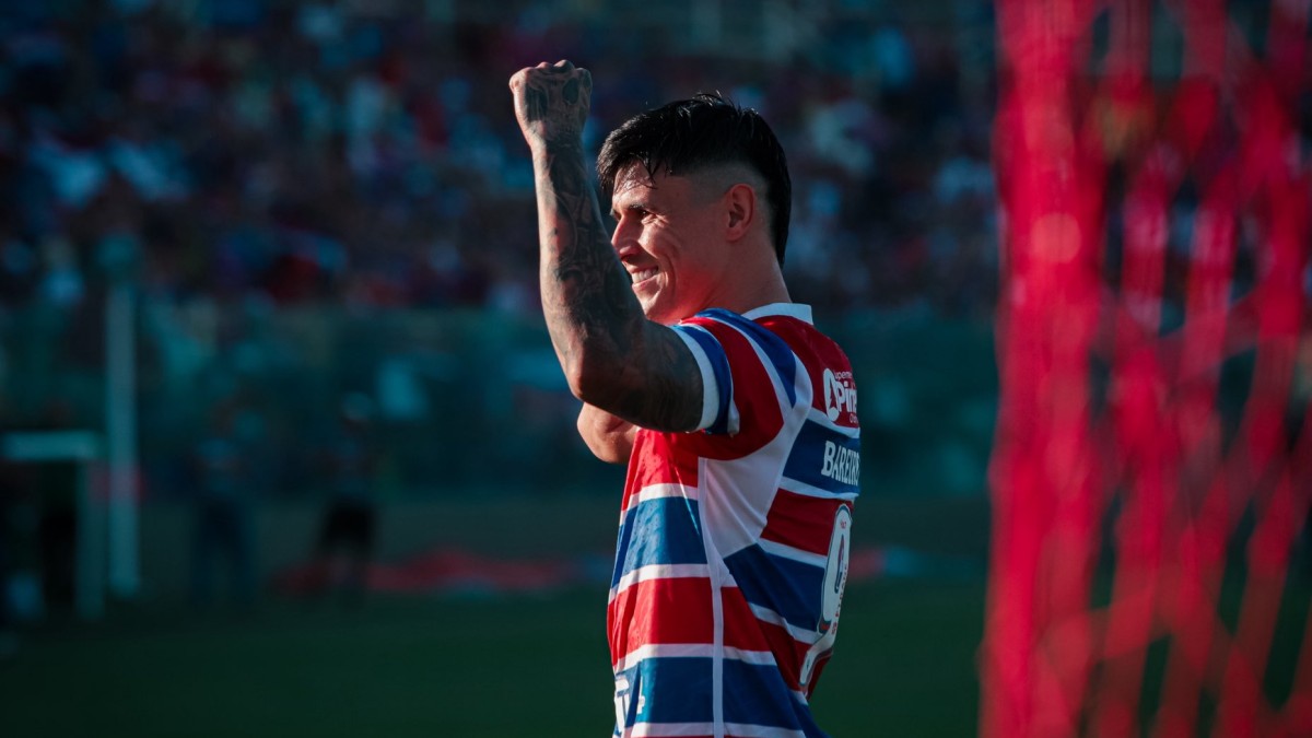 Adam Bareiro, atacante do Fortaleza