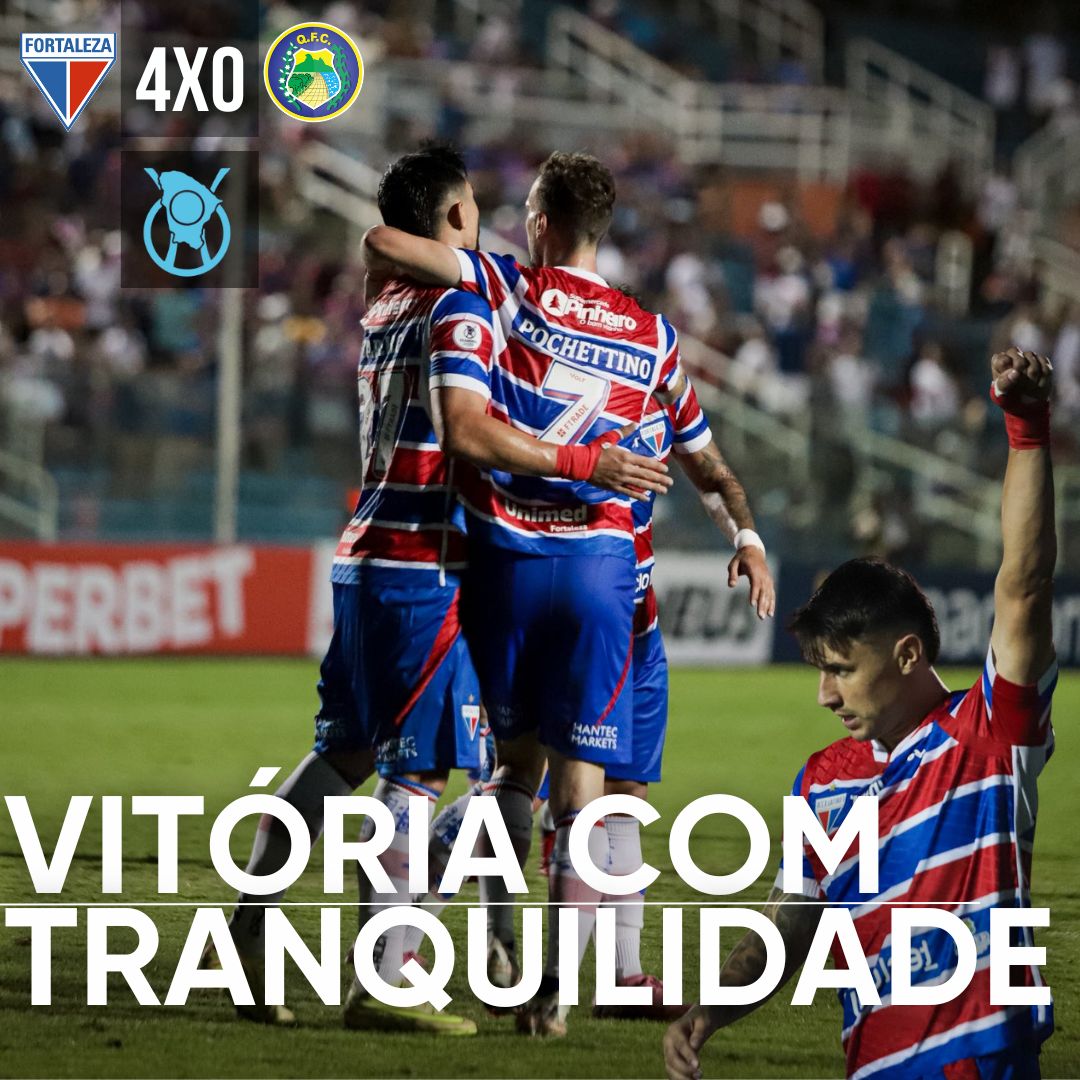 PÓS-JOGO – CEARENSE – FORTALEZA 4 X 0 QUIXADÁ – 45 MINUTOS