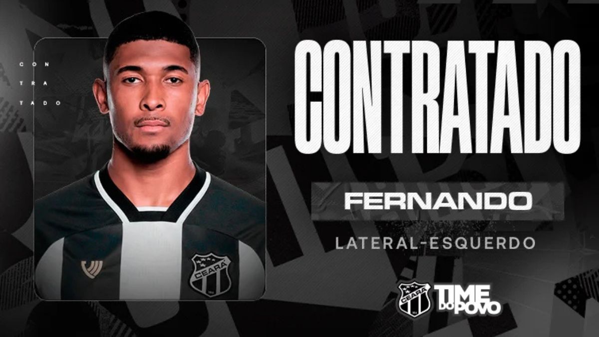 Ceará compra lateral Fernando por R$ 1,5 milhão junto ao Athletico-PR