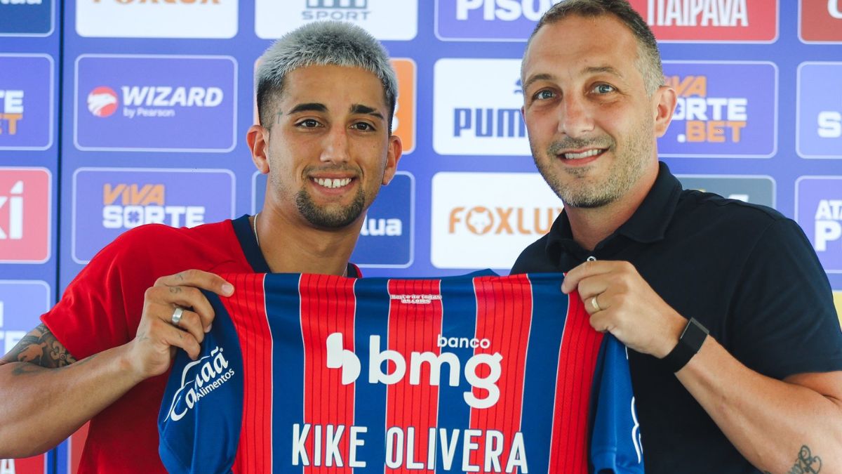 Apresentado no Bahia, Kike Olivera fala em “outro ar” após passagem turbulenta no Grêmio