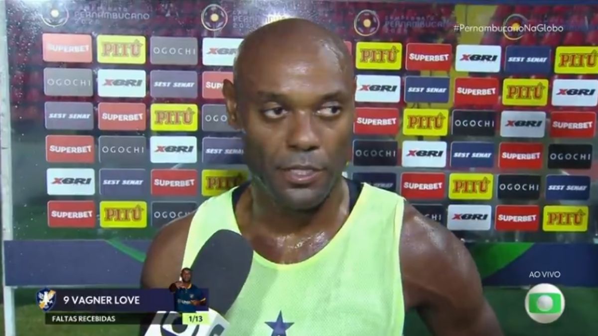 Vaiado em retorno à Ilha, Vágner Love minimiza reencontro com o Sport: “Normal no futebol”