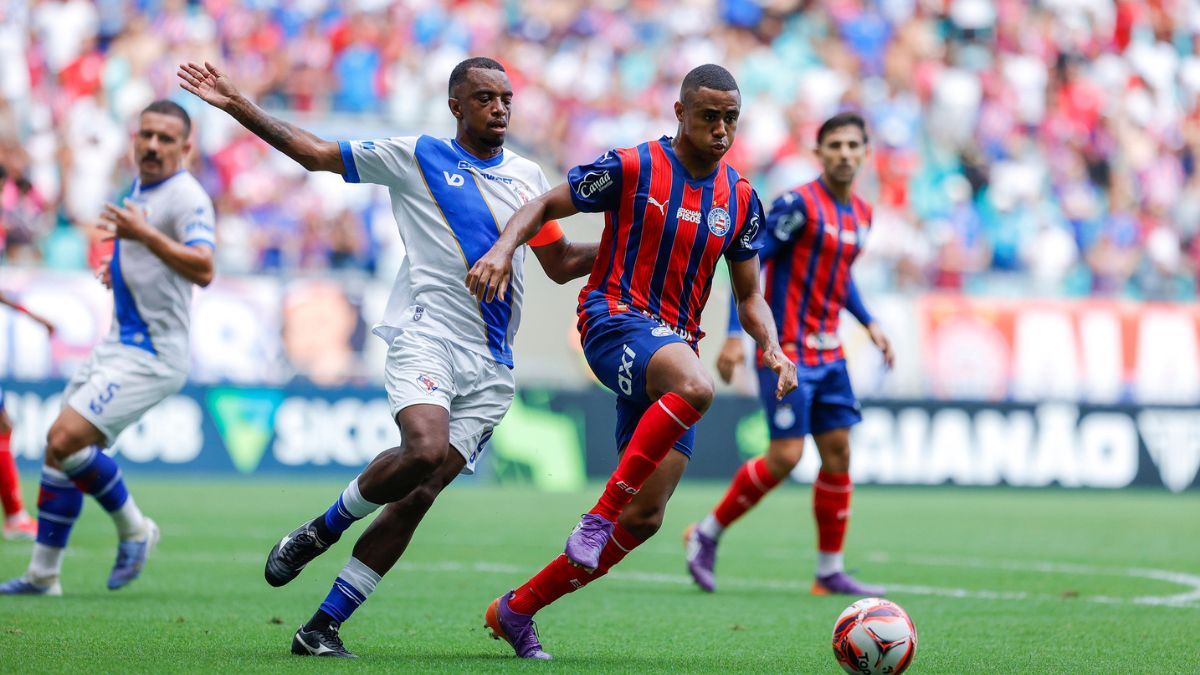 Kauê Furquim marca pela primeira vez e Bahia vence o Galícia pelo Baianão
