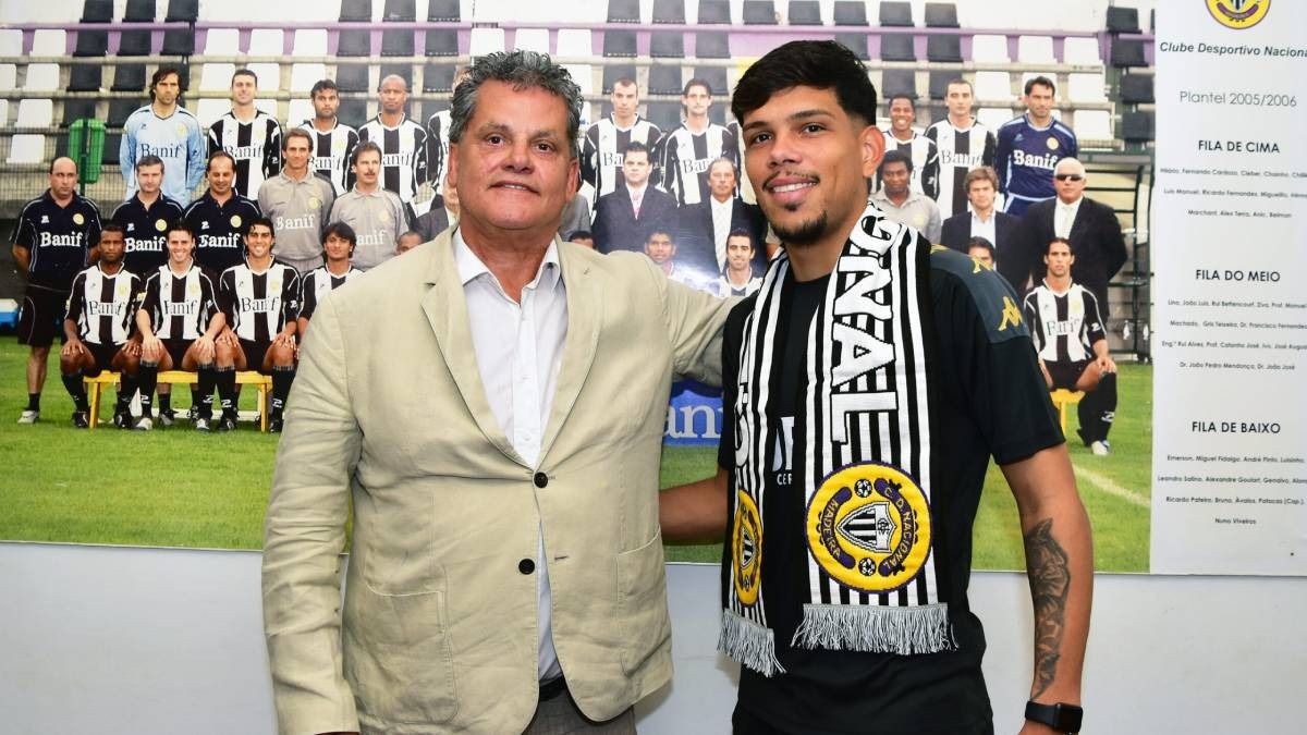 Sport busca contratação do atacante Pablo Ruan, do Nacional de Portugal