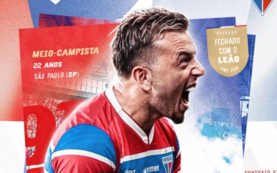 Fortaleza oficializa chegada do meio-campista Ryan por empréstimo junto ao Corinthians