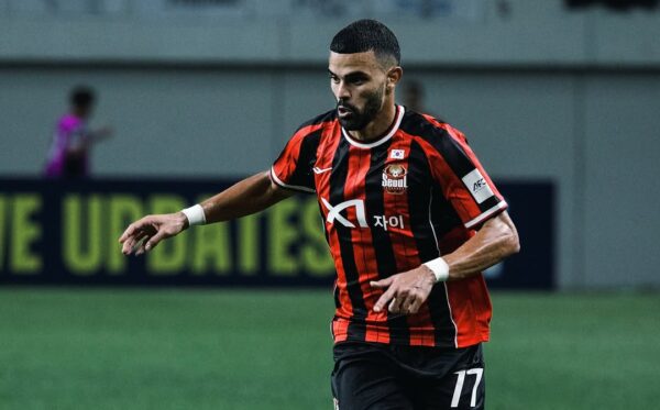 Lucas Silva em ação pelo Seoul - Foto: Reprodução/Redes Sociais