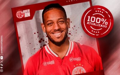América-RN contrata o centroavante Wellington Tanque, ex-Náutico