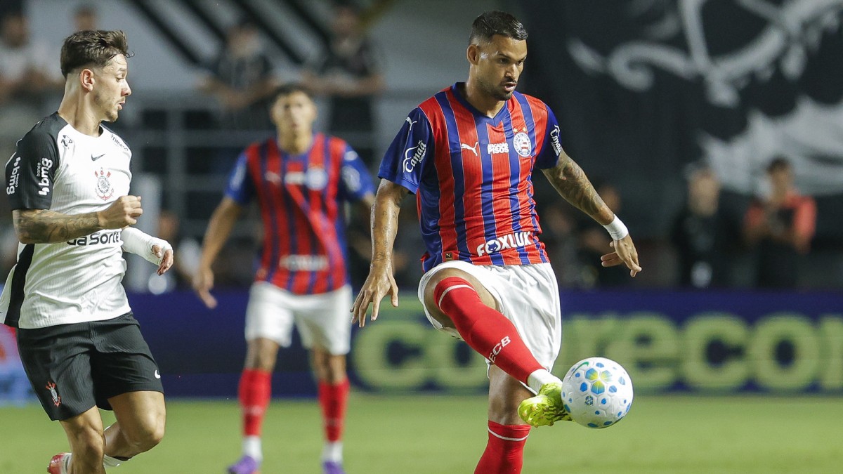 De virada, Bahia derrota o Corinthians fora de casa na estreia do Brasileirão 1 Atacante Willian José, do Bahia, em jogo contra o Corinthians, pela 1ª rodada do Brasileirão 2026