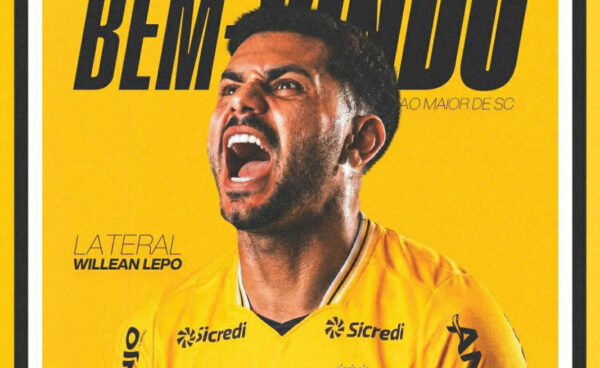 Willean Lepo é o novo lateral do Criciúma - Foto: Divulgação/Criciúma
