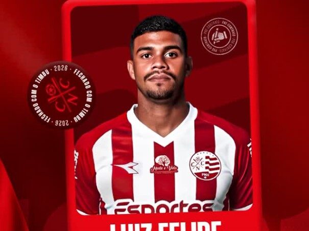 Náutico anuncia o volante Luiz Felipe, ex-Ponte Preta