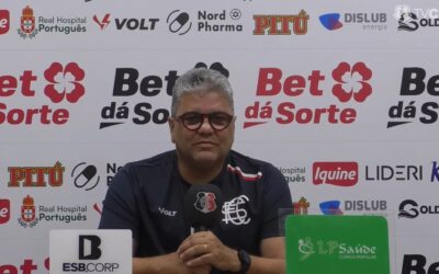 Marcelo Cabo vê clássico como confronto direto para o Santa Cruz e cita estudo para bloquear ações ofensivas do Náutico