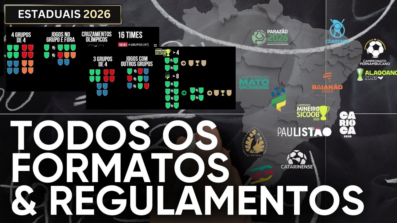 45 Minutos explica: os formatos e regulamentos dos 13 maiores estaduais do Brasil