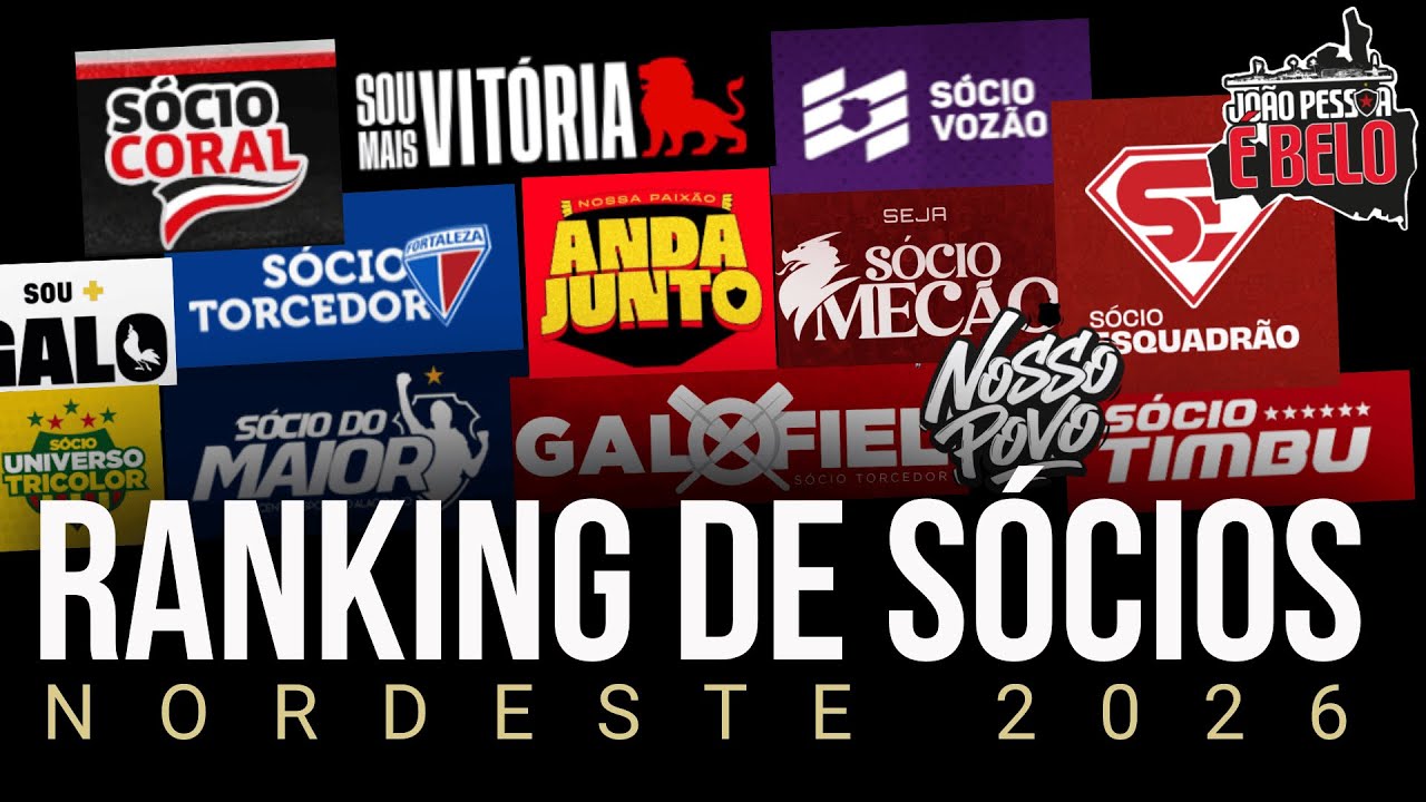 Ranking dos 10 clubes com mais sócios do Nordeste. Os melhores e piores planos