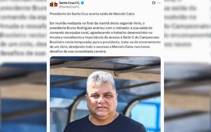 A demissão de Marcelo Cabo e a afirmação do comando do Santa em 2026. Executivo ou SAF?