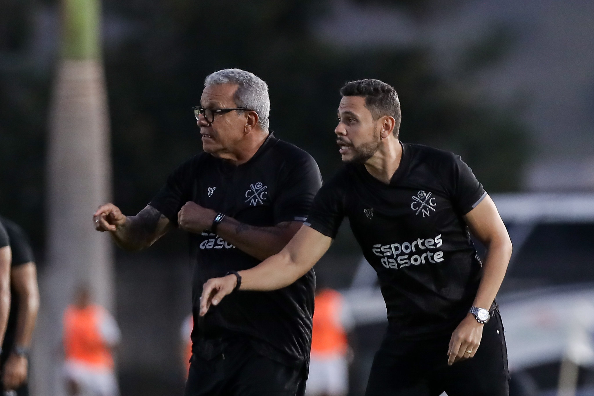 Hélio e Guilherme dos Anjos - Treinadores - Náutico