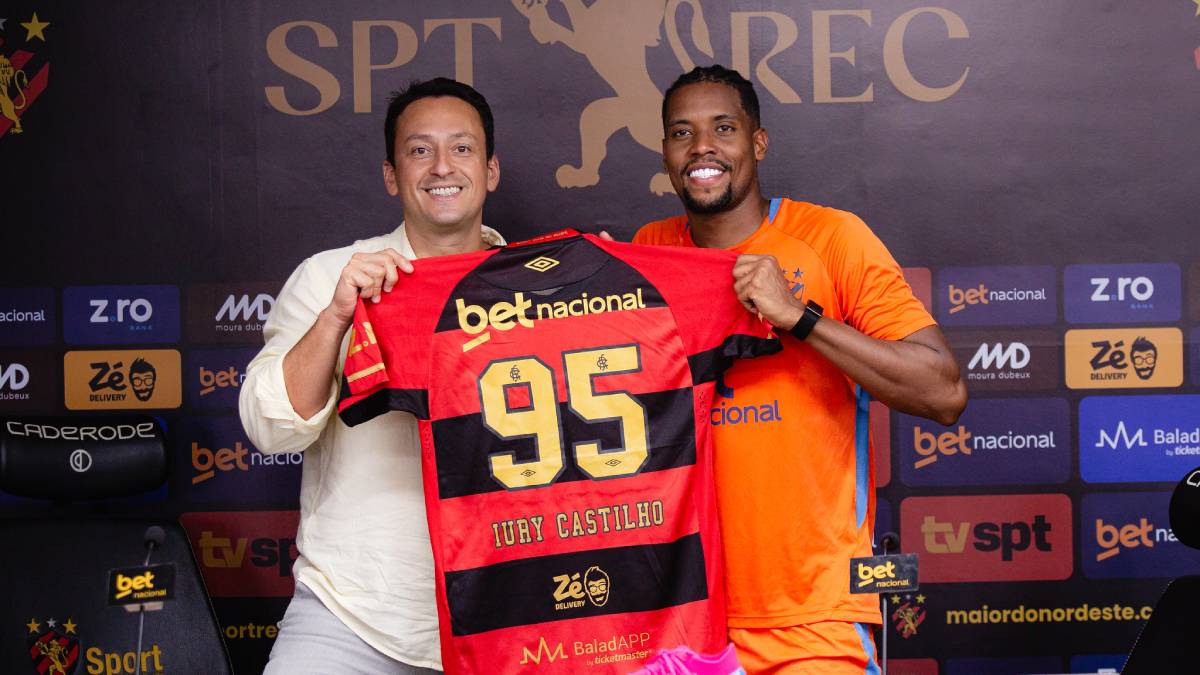 Apresentado oficialmente, Iury Castilho projeta decisão entre Sport e Náutico: “Final não se joga, se ganha”