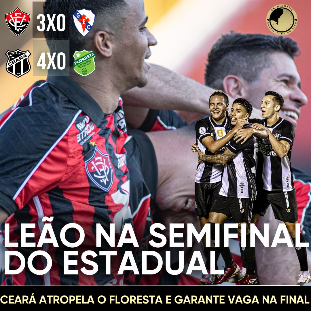 PÓS-JOGO – ESTADUAL – VITÓRIA 3 X 0 GALÍCIA | CEARÁ 4 X 0 FLORESTA