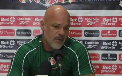 “Temos totais condições”, diz técnico do Santa sobre buscar vaga para semi nos Aflitos