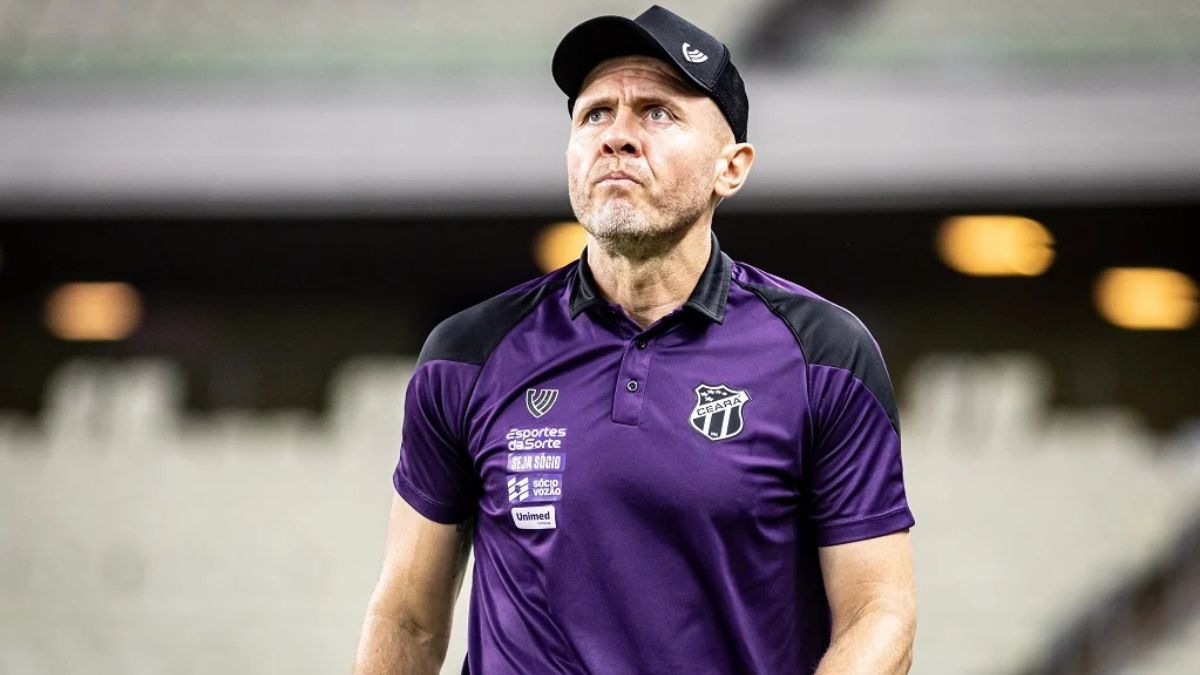 Mozart durante partida da Copa do Brasil do Ceará contra o Primavera