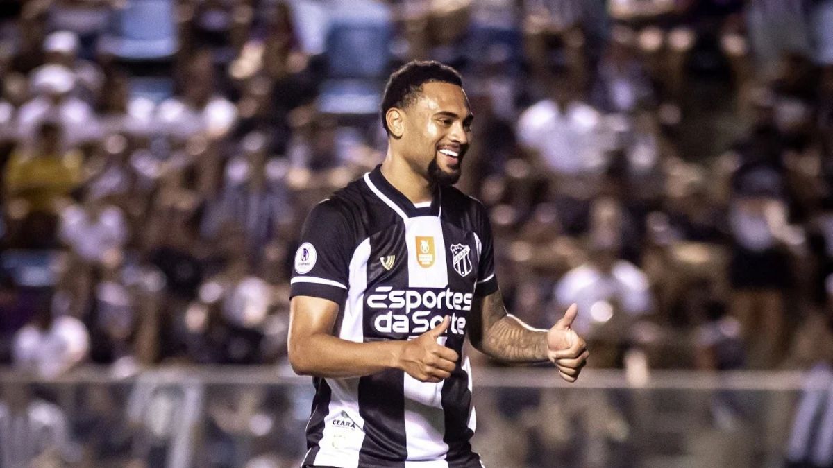 Começo meteórico de Wendell Silva no Ceará acirra disputa pela camisa 9 1 Wendell Silva durante partida do Ceará no PV pelo Cearense