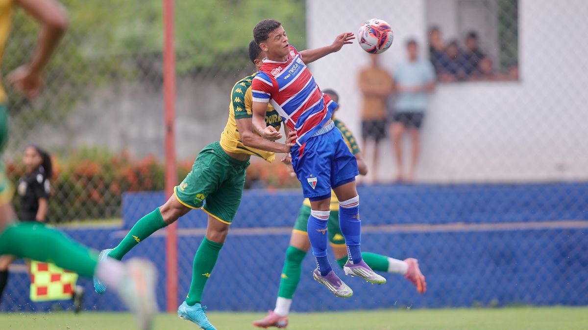 Fortaleza empata com o Cuiabá e segue sem vencer no Brasileirão sub-20
