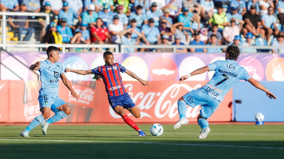 Bahia perde no Chile.