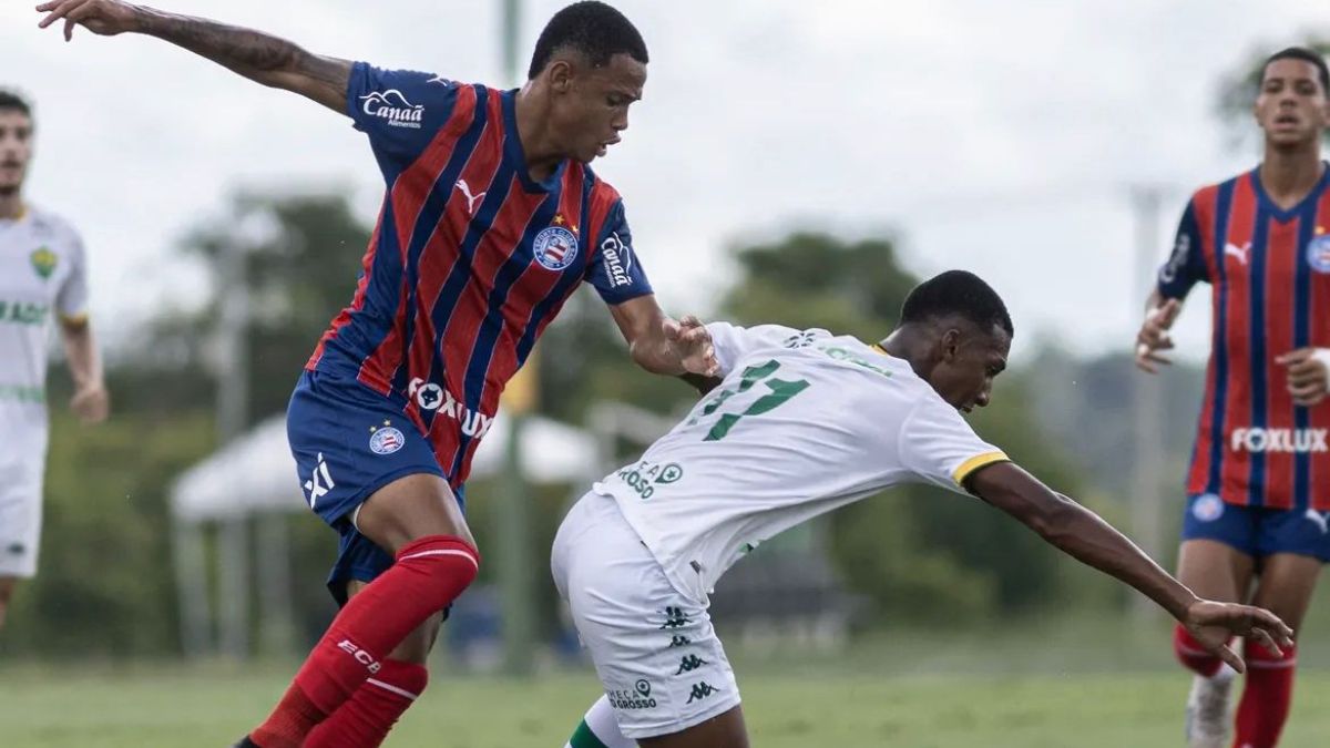 Bahia perde fora de casa para o Cuiabá na estreia pelo Brasileiro Sub-20
