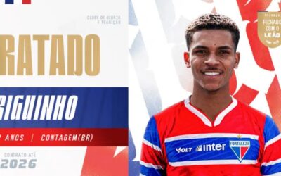 Fortaleza contrata o atacante Rodriguinho, ex-Cruzeiro; GB, do Vasco, tem acerto com o Leão