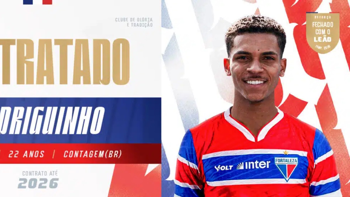 Rodriguinho, novo atacante do Fortaleza