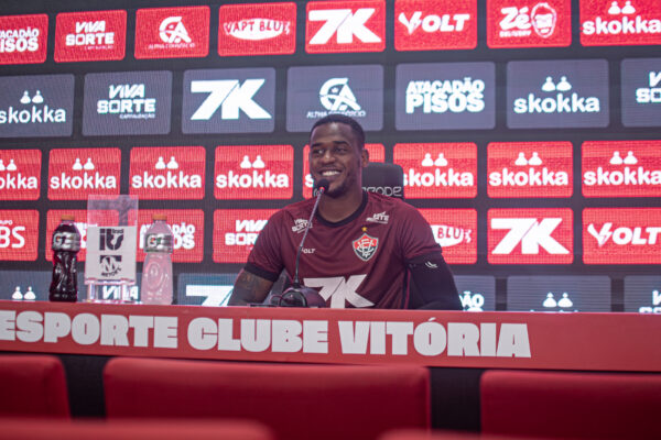 Dudu, volante do Vitória - Foto: Victor Ferreira/EC Vitória