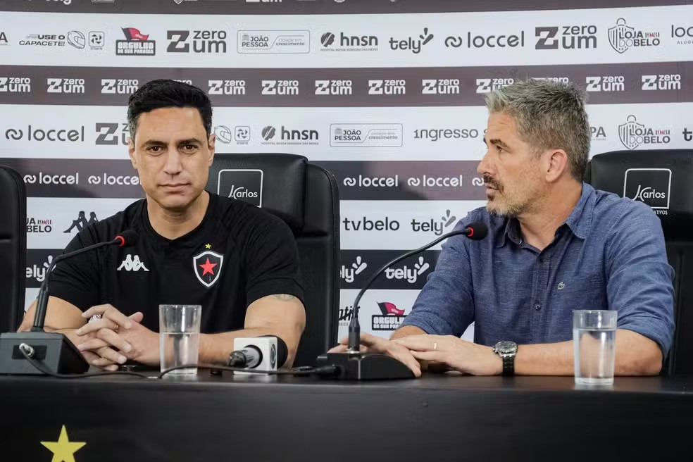 Após goleada sofrida, Botafogo-PB anuncia saídas do executivo de futebol e do treinador