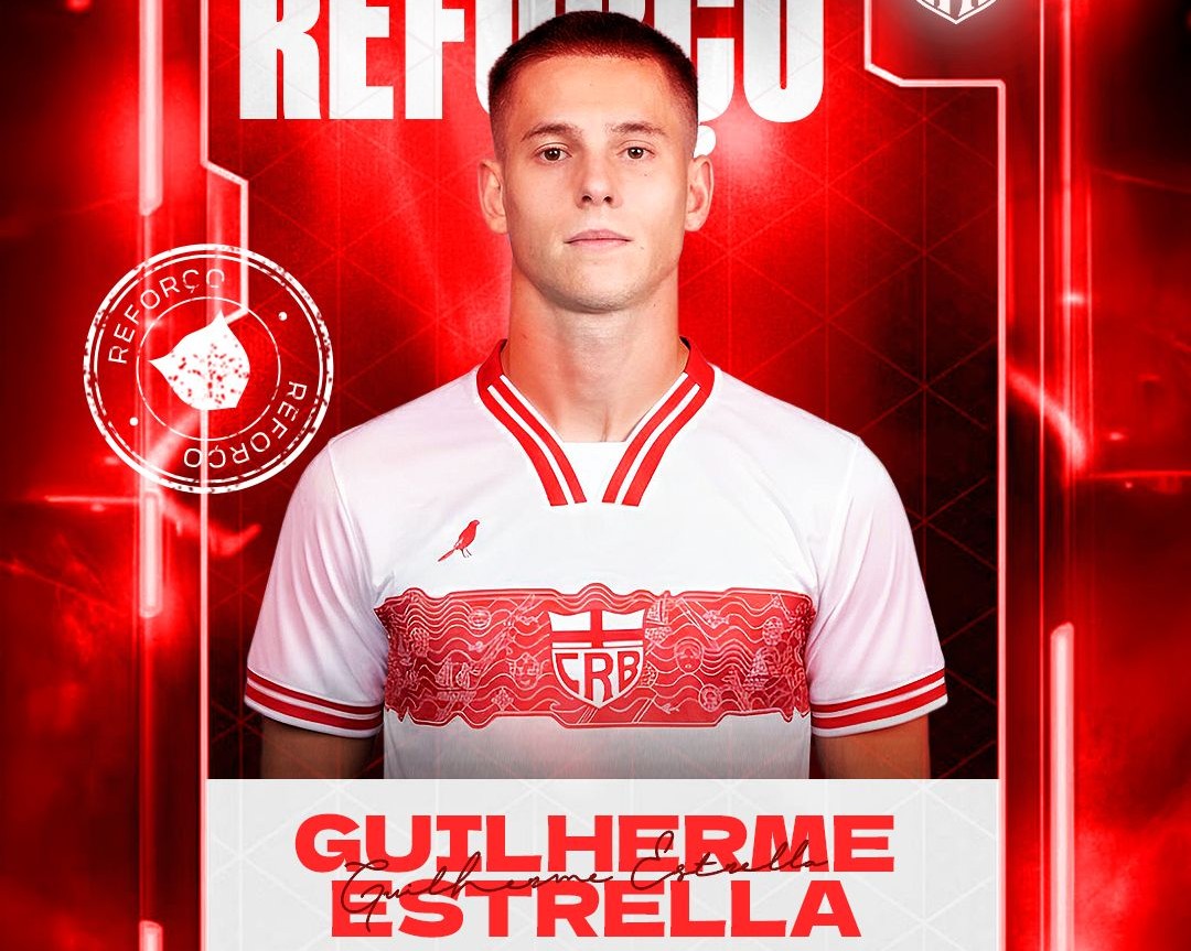 CRB anuncia contratação do meia Guilherme Estrella, que estava no Vasco